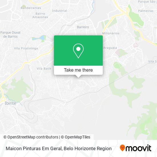 Maicon Pinturas Em Geral map