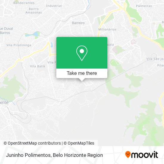 Juninho Polimentos map