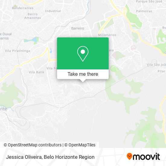 Jessica Oliveira map