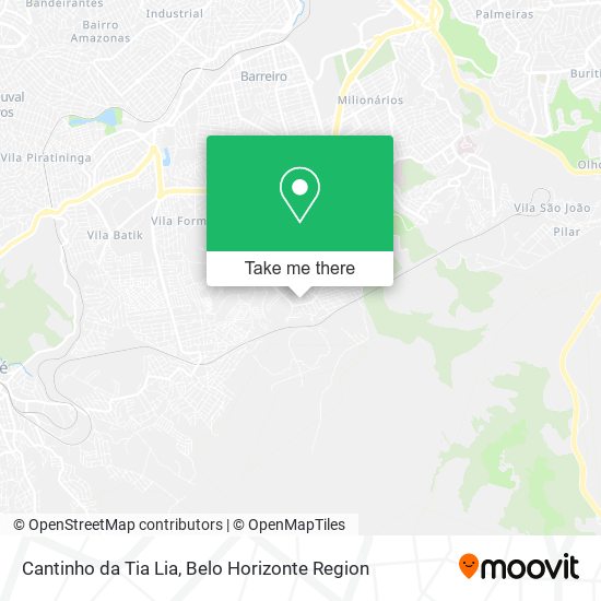 Cantinho da Tia Lia map