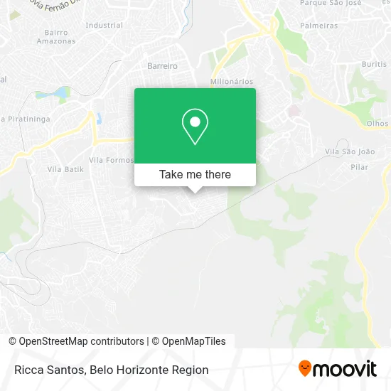 Ricca Santos map
