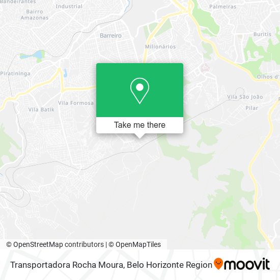 Transportadora Rocha Moura map