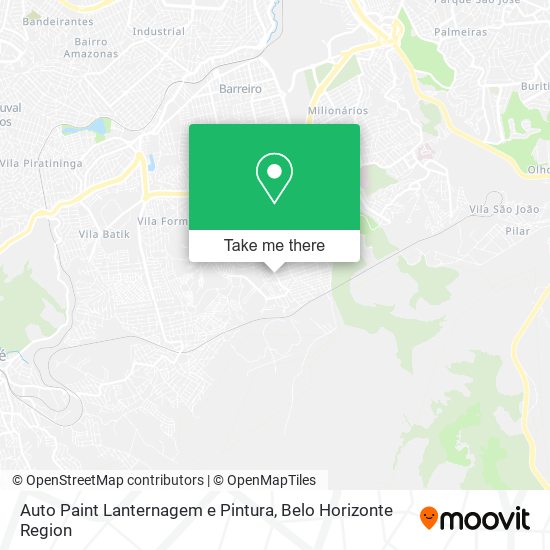 Auto Paint Lanternagem e Pintura map