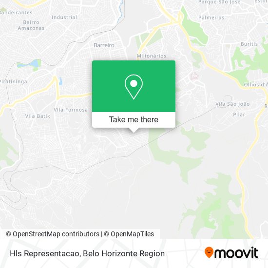 Hls Representacao map