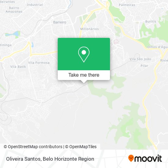 Oliveira Santos map