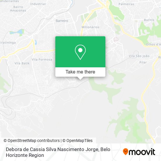 Debora de Cassia Silva Nascimento Jorge map