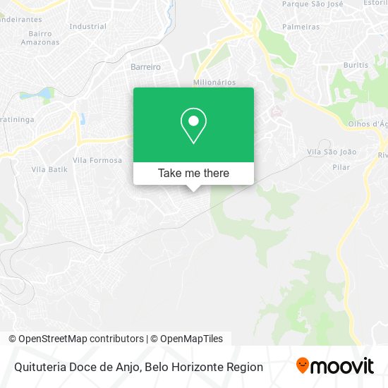 Quituteria Doce de Anjo map