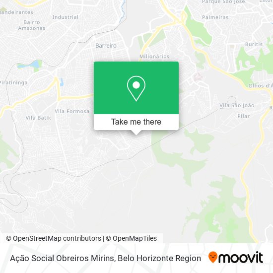 Ação Social Obreiros Mirins map