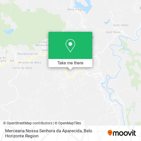 Mercearia Nossa Senhora da Aparecida map