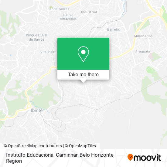 Instituto Educacional Caminhar map