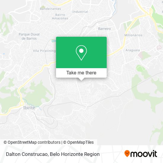 Dalton Construcao map