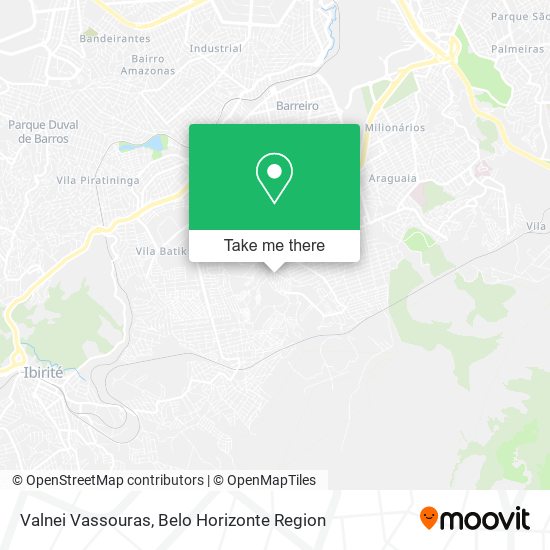 Valnei Vassouras map