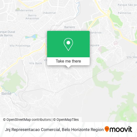 Jnj Representacao Comercial map