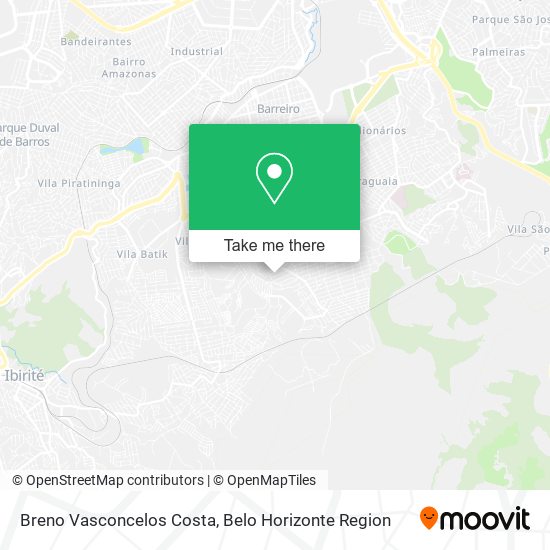 Breno Vasconcelos Costa map