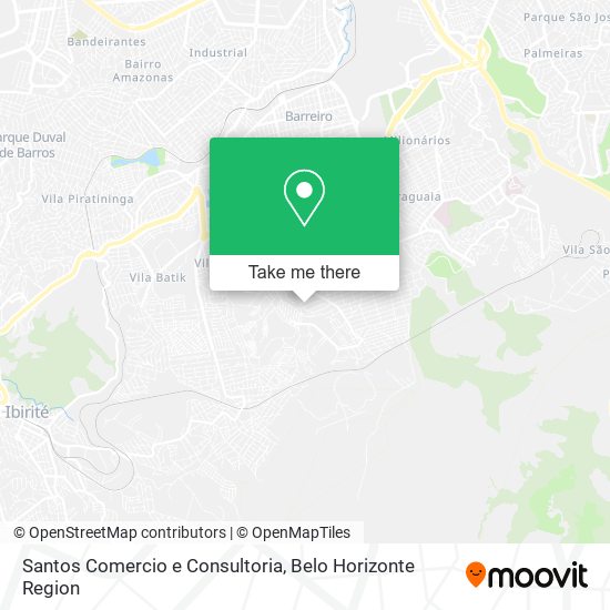 Santos Comercio e Consultoria map