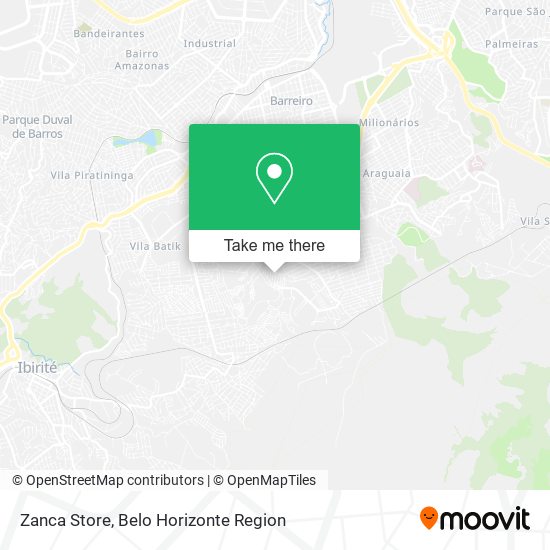 Zanca Store map