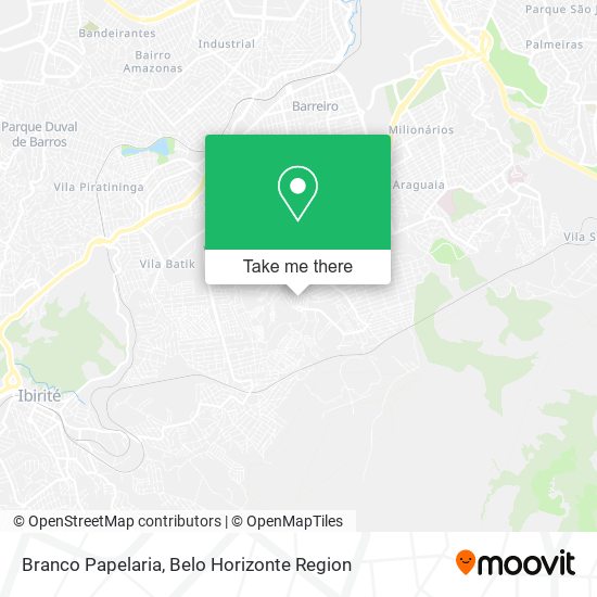 Branco Papelaria map