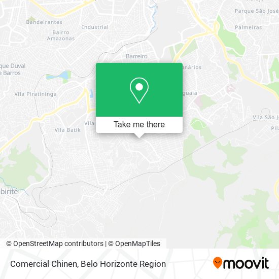 Comercial Chinen map