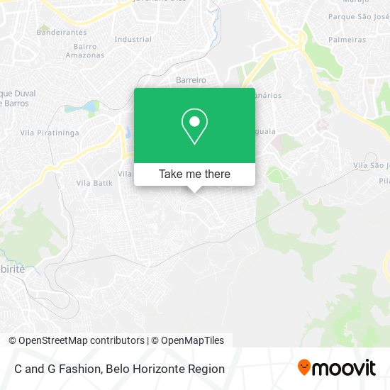 C and G Fashion map