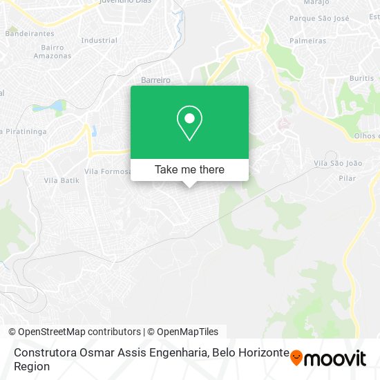 Construtora Osmar Assis Engenharia map