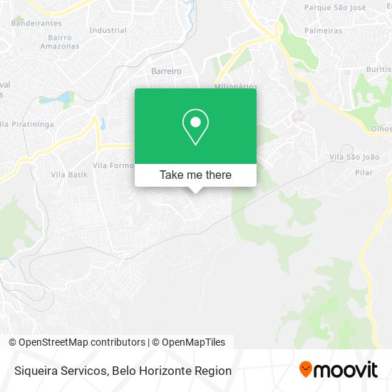Siqueira Servicos map