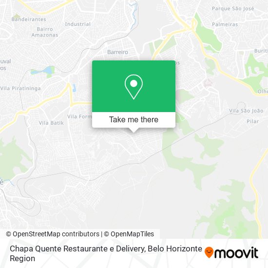 Chapa Quente Restaurante e Delivery map