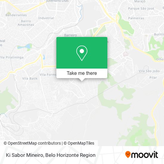 Ki Sabor Mineiro map