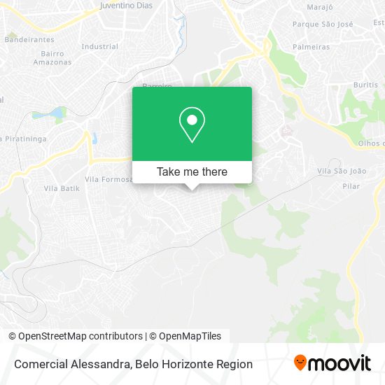 Comercial Alessandra map