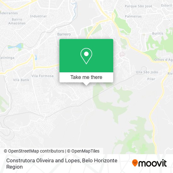 Construtora Oliveira and Lopes map