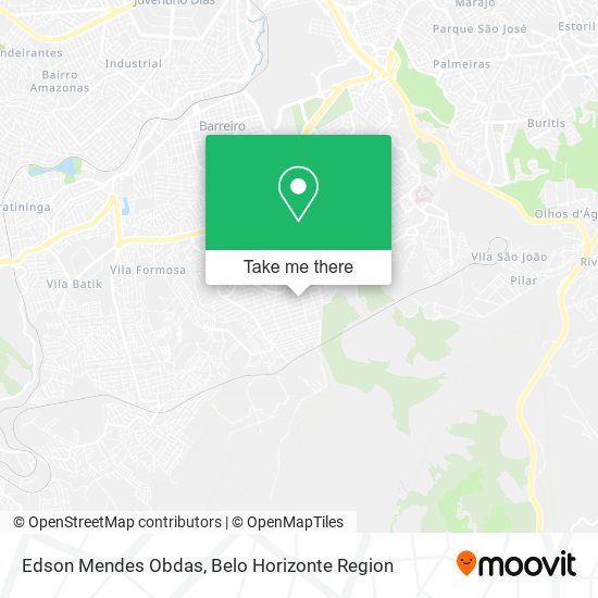 Edson Mendes Obdas map