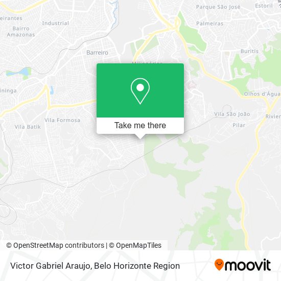 Victor Gabriel Araujo map