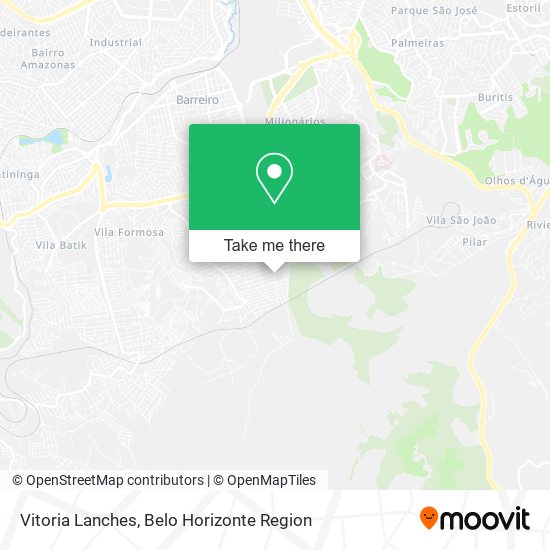 Vitoria Lanches map