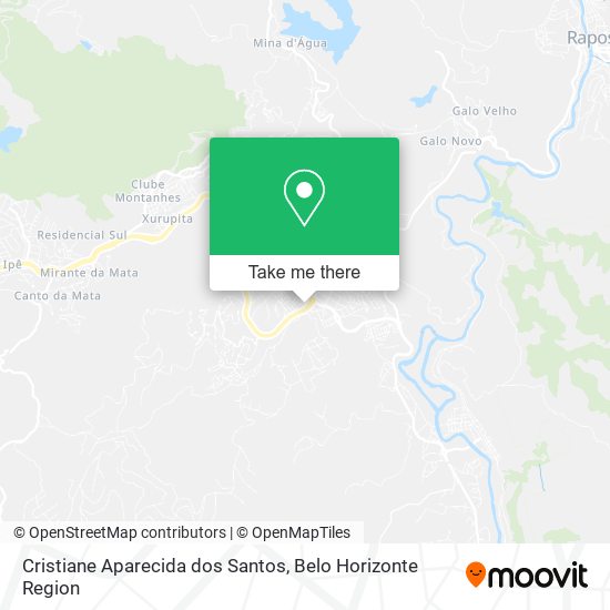 Cristiane Aparecida dos Santos map
