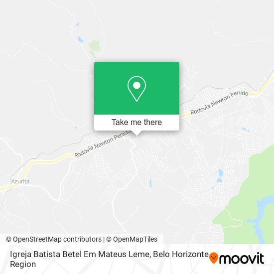 Igreja Batista Betel Em Mateus Leme map