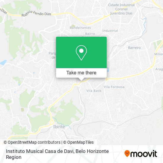 Instituto Musical Casa de Davi map