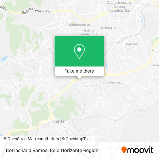 Borracharia Ramos map