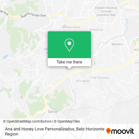 Ana and Honey Love Personalizados map