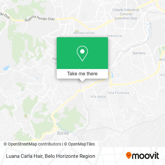 Luana Carla Hair map