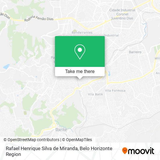 Rafael Henrique Silva de Miranda map