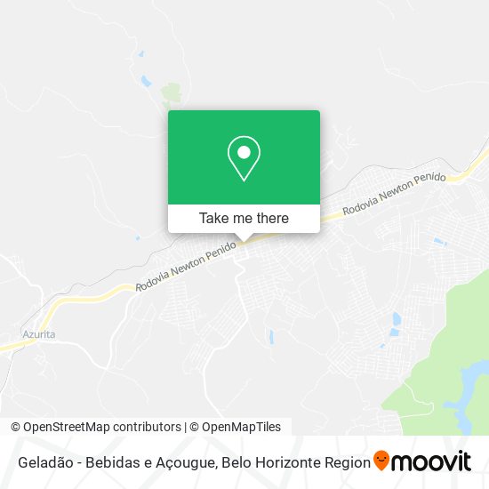 Geladão - Bebidas e Açougue map