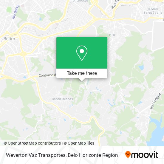 Weverton Vaz Transportes map