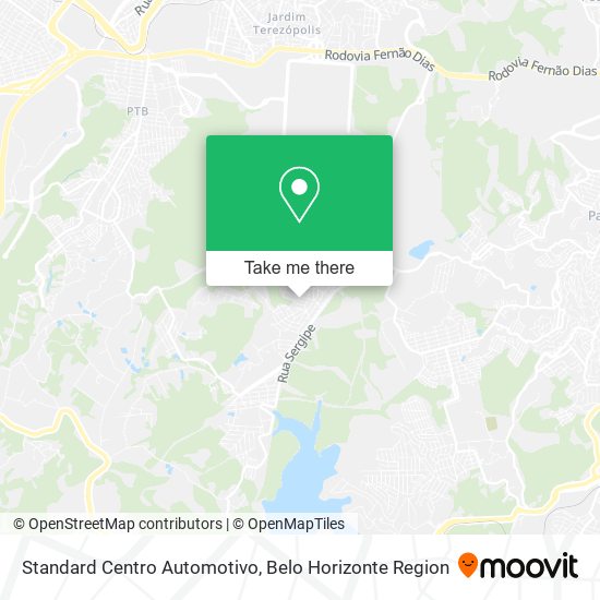 Standard Centro Automotivo map