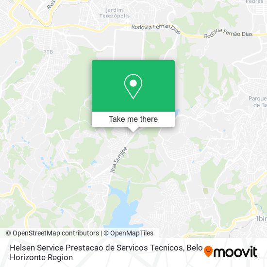 Helsen Service Prestacao de Servicos Tecnicos map