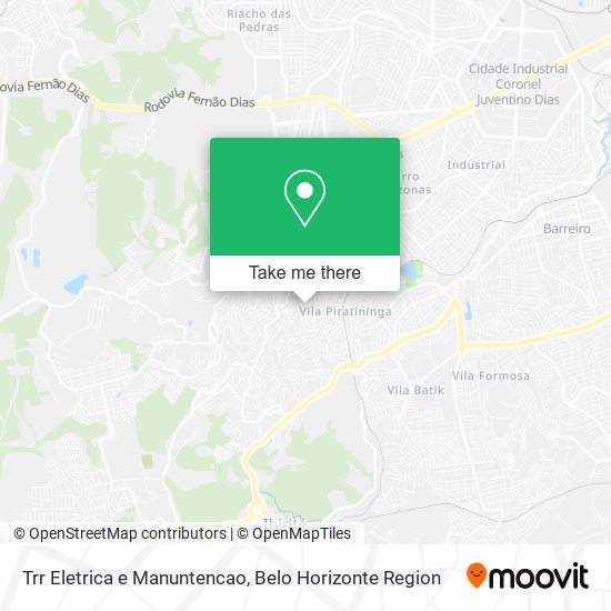 Trr Eletrica e Manuntencao map