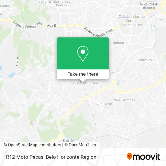 R12 Moto Pecas map