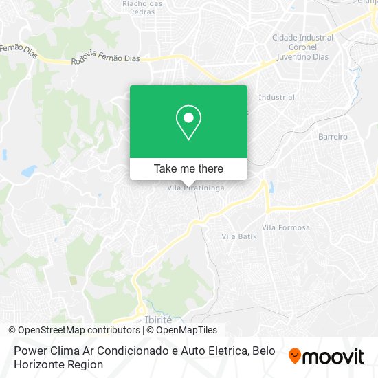 Power Clima Ar Condicionado e Auto Eletrica map