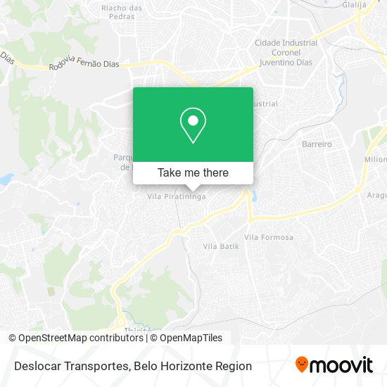 Deslocar Transportes map