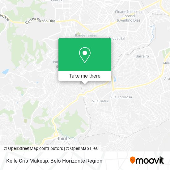 Kelle Cris Makeup map