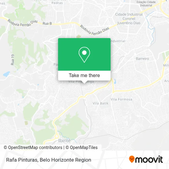 Rafa Pinturas map