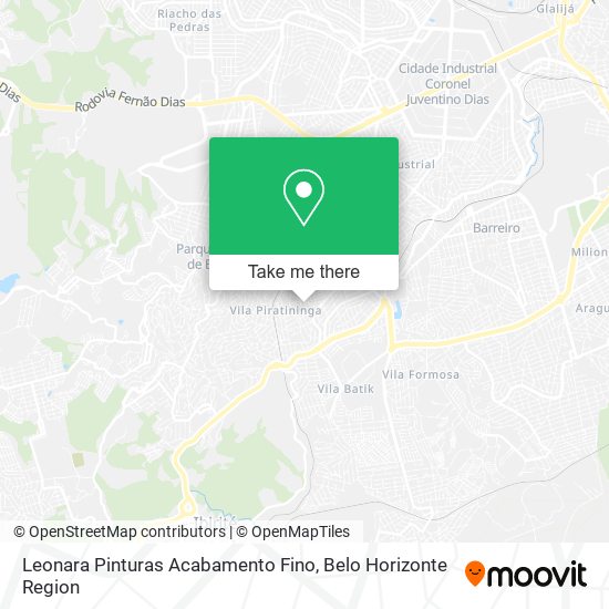 Leonara Pinturas Acabamento Fino map